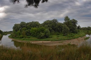 rzeka Bug okolice Zbereża