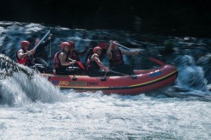 Bośnia, Park Narodowy Rzeki Uny, rafting