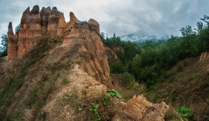 Bośnia, piaskowe piramidy