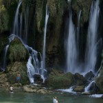 Bośnia, wodospad Kravice