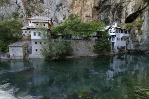 Bośnia, Blagaj, klasztor derwiszów